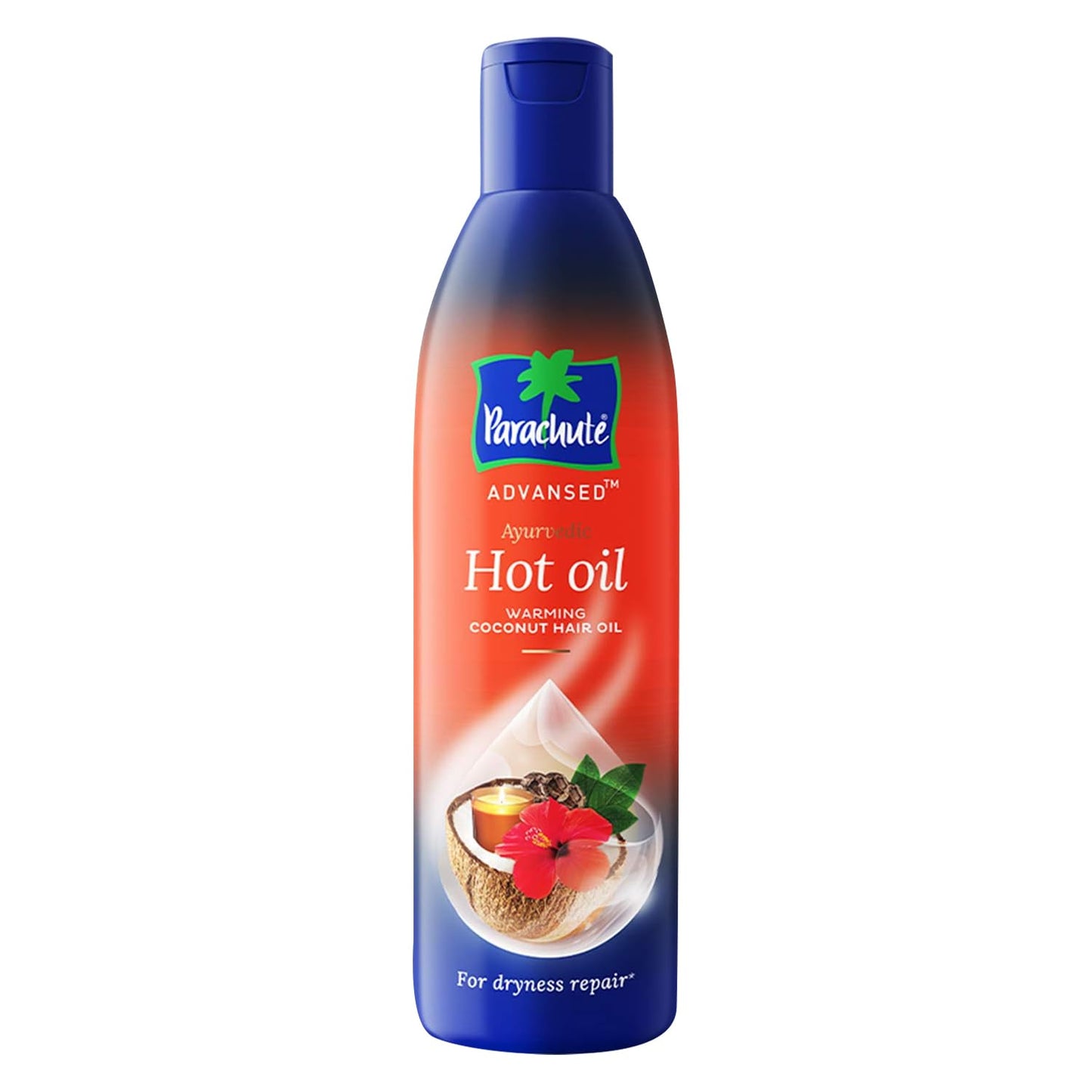 Parachute Advansed Ayurvedic Hot Oil| Warming Coconut Hair Oil with 5 Ayurvedic Ingredients| Fights Frizzy & Dry Hair | Nourishes & Promotes Hair Growth | Anti-Dandruff|6.4 fl.oz.