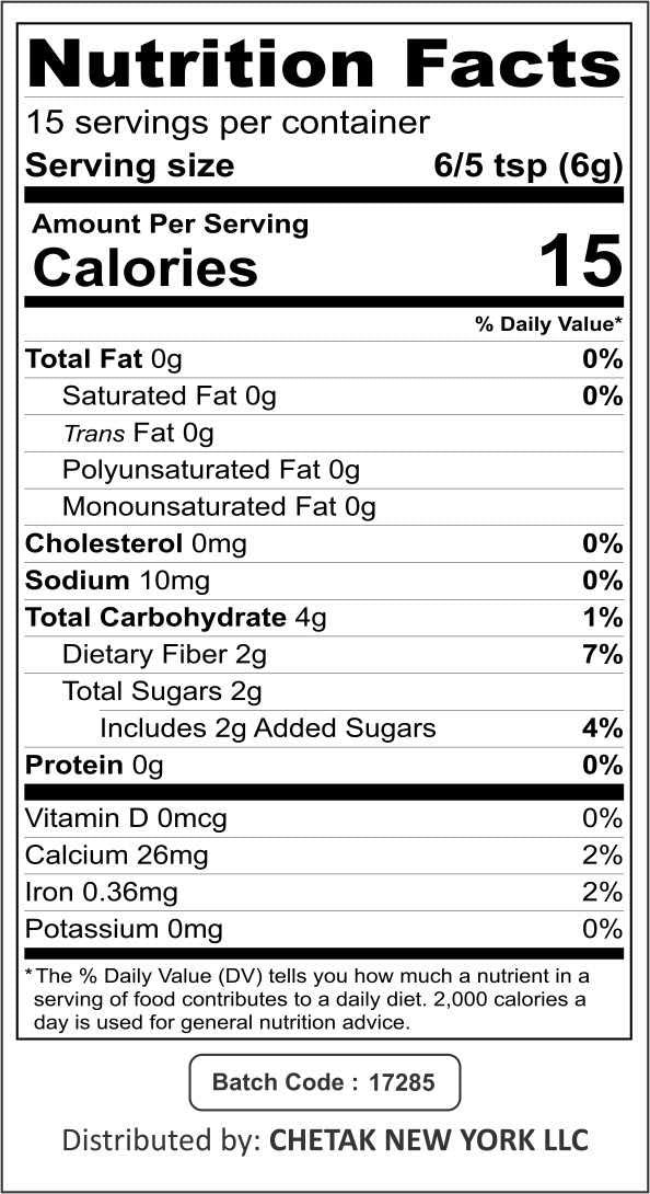 Calutta Mitha Pan tower 3.70 oz.