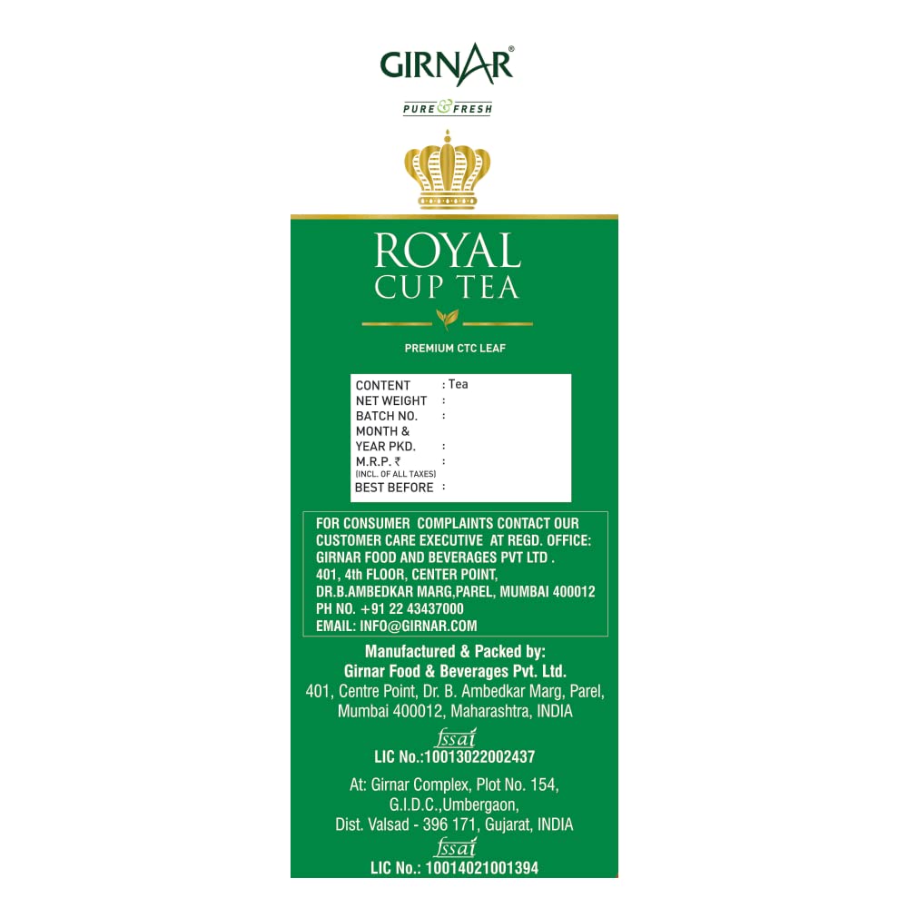 Girnar Royal Cup Tea, 500g