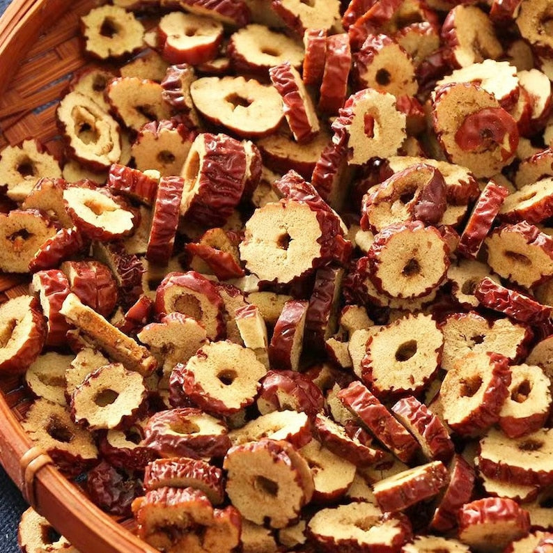 Dried Red Dates 454g Jujube slices Jujube Seedless Jujube Slices No wash ready to eat 454g
