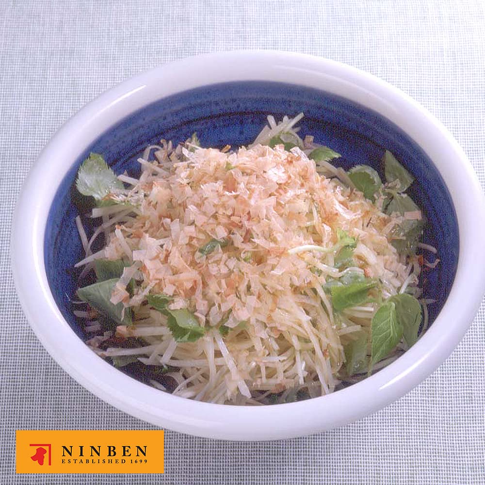 [Ninben] Authentic Dried Bonito Flakes (Hana Katsuo: ) Fresh Pack | Japanese Katsuobushi () | Fresh & Original Flavor | Dried Shaved Skipjack Tuna | Product Of Japan (0.95 Oz x 5 Packs + 1 Bonus Pack)