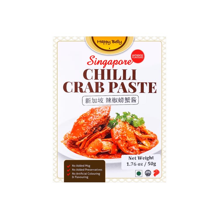 Singapore Happy Belly Chilli Crab Paste 50gm
