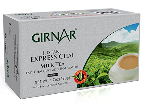 Girnar Instant Chai Express Premix, 10 Sachet Pack.