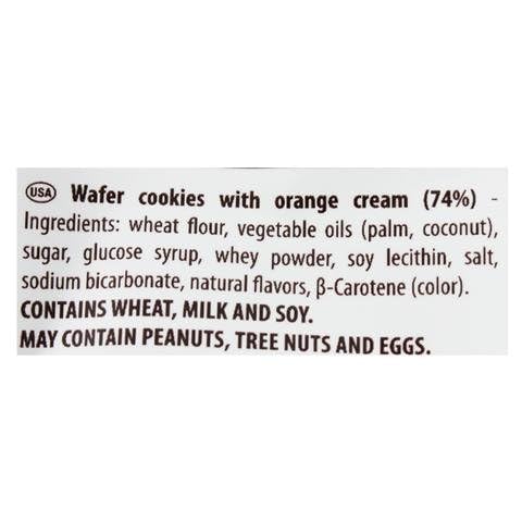 Gastone Lago Party Variety Wafers Cream Filling 8.82 oz, 250g (Pack of 2) (Lemon / Orange, 2-Pack)
