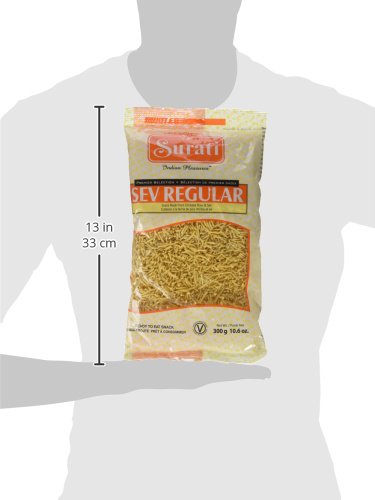 Surati, Sev Regular, 300 Grams(gm)