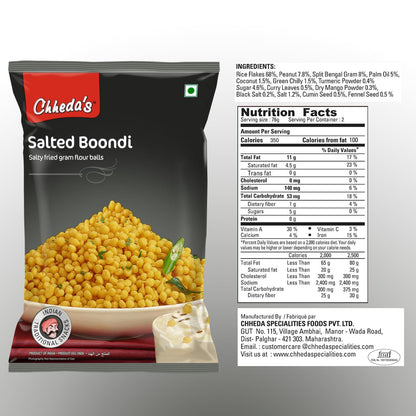 Bhikharam Chandmal - Plain Boondi - Raita Boondi, 175 g