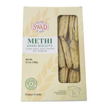 Swad Khari Biscuits Methi (fenugreek) 180gm