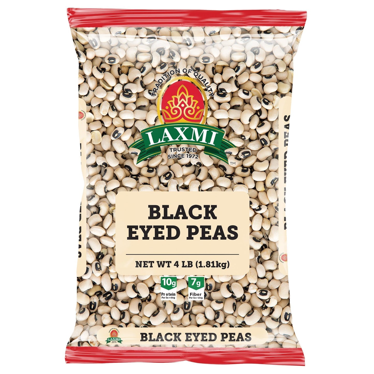 Laxmi Blackeyed Peas 4 lbs