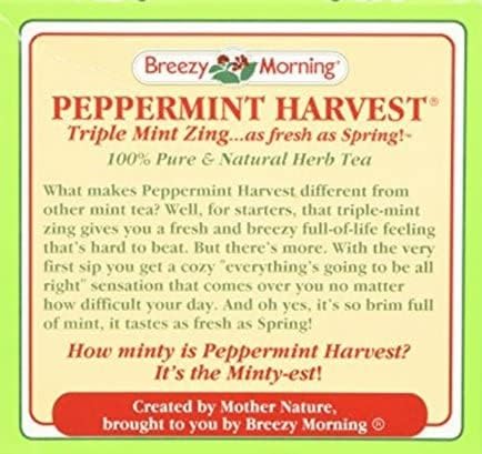 BREEZY MORNING PEPPERMINT TEA 2PK (40 BAGS)
