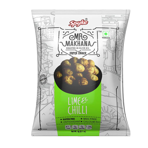 MR. Makhana Lime & Chili - Flavored Makhana, 2-Pack