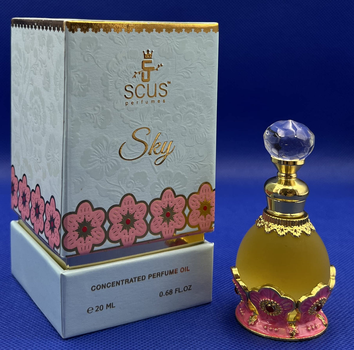 SKY 20 ML Concentrated Fragrance (0.68 fl. Oz) - by SCUS Perfumes - Bath & Shower