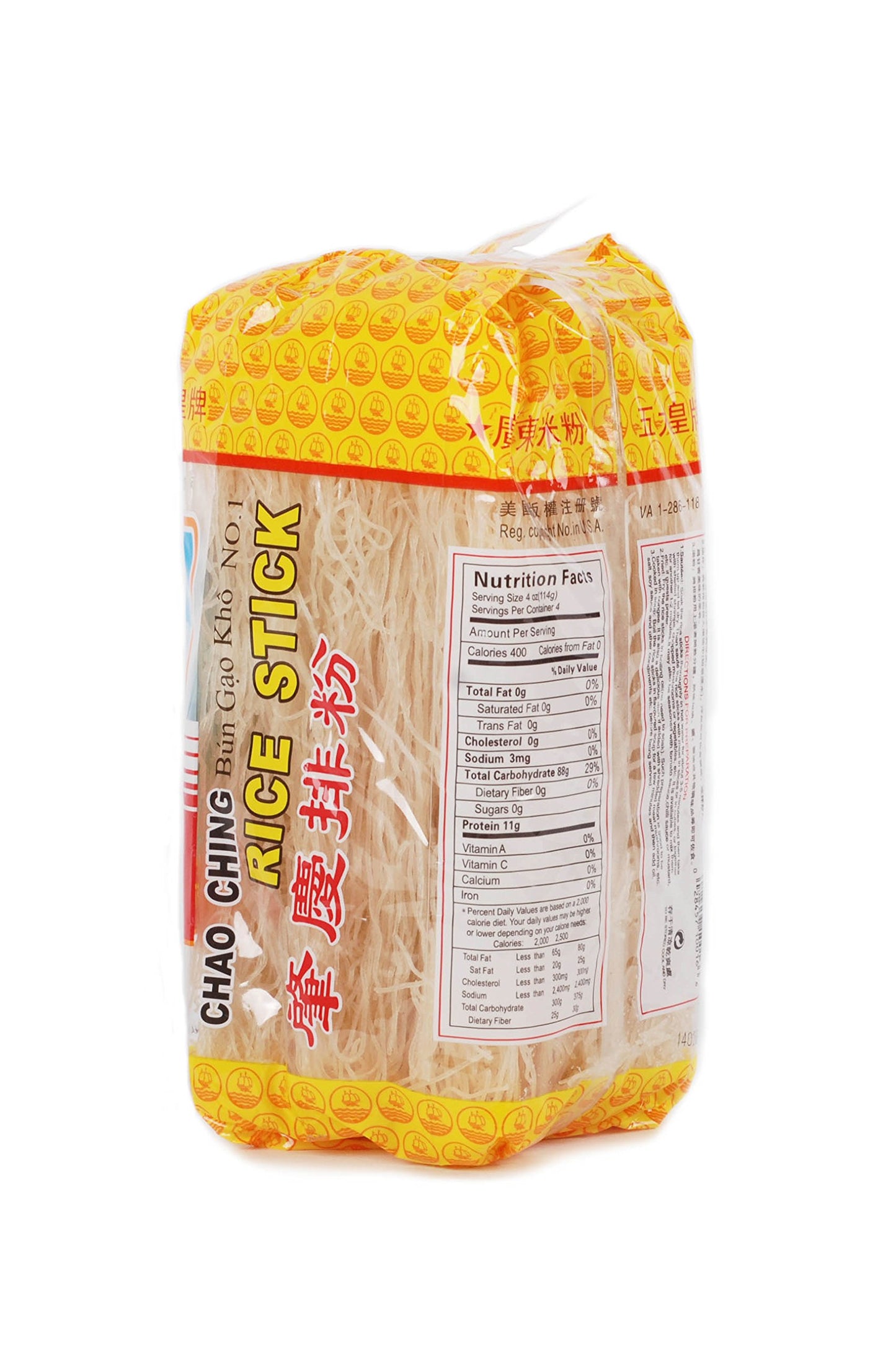 Sailing Boat Brand Rice Stick Pasta Chao Ching, 16 oz