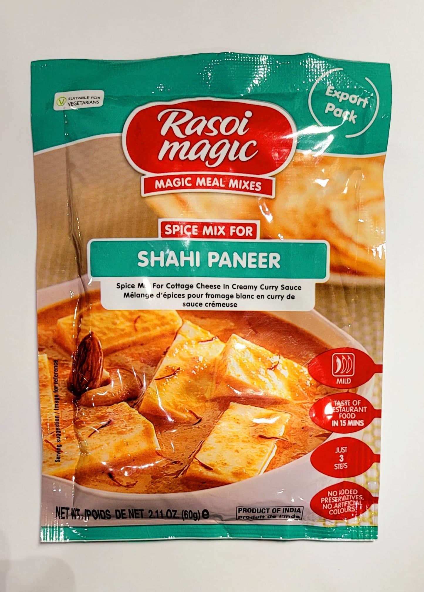 Rasoi Magic Shahi Paneer Spice Mix 55Gm (Pack Of 3)