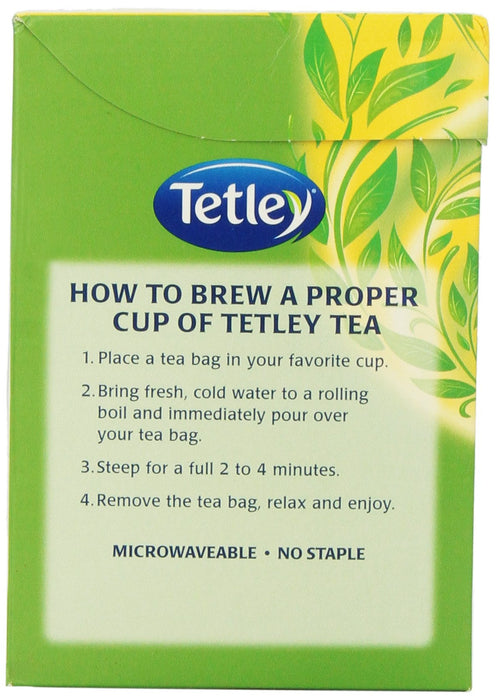 Tetley Green Tea, Honey, 72 Tea Bags