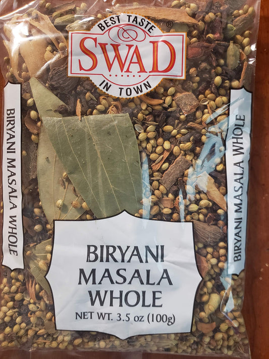 SWAD BIRYANI MASALA WHOLE 3.5 OZ