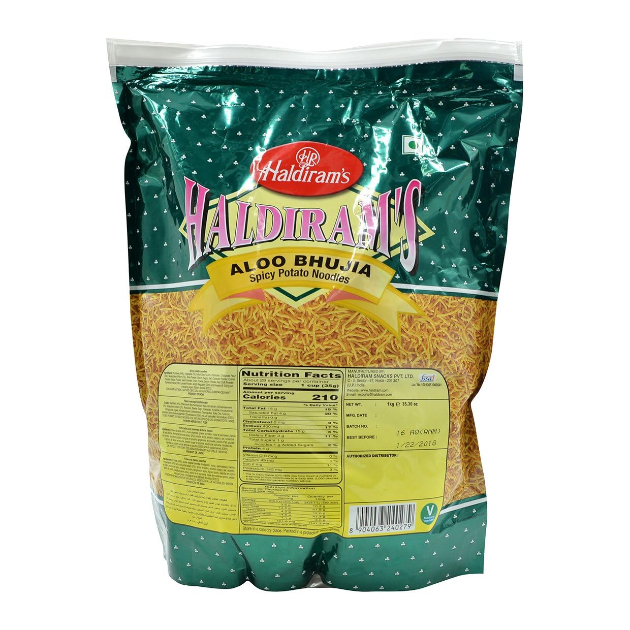 Haldiram's- Aloo Bhujia 1 Kg