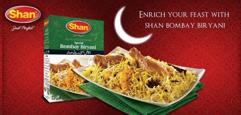 Shan Seasoning Mix -bombay Biryani 60 gms - Shan Masala
