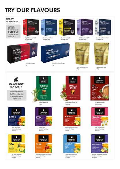 Colombian Brew Blueberry Chocolate Mocha Caf Latte, Instant Coffee Powder Pre-Mix (3 in 1) 1kg