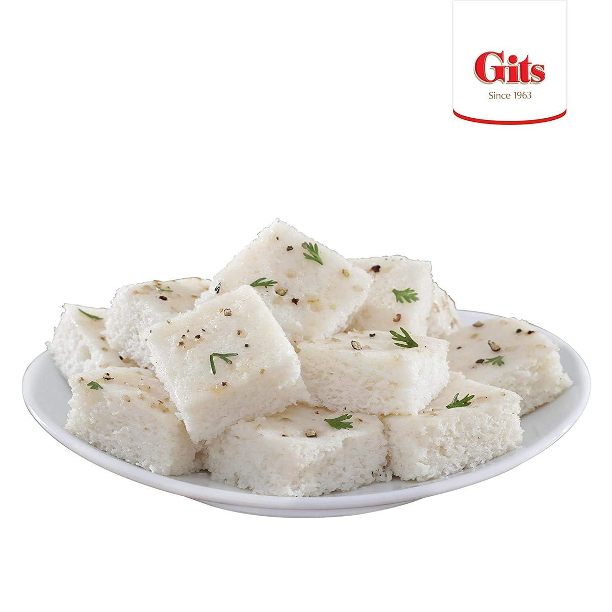 Gits Instant Mix Box - 600gm (Pack of 3 x 200gm) | Ready to Cook Indian Breakfast/Lunch/Dinner/Snack Meal | No Artificial Colors, Flavors, Preservatives, 100% Vegetarian, Easy Recipe (Khatta Dhokla)