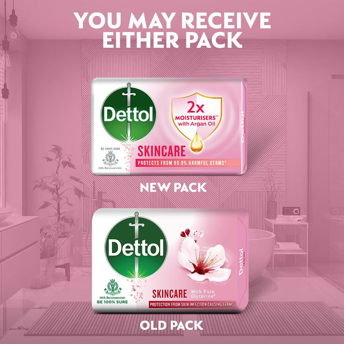 Dettol Skincare Soap (Pink) 125gm