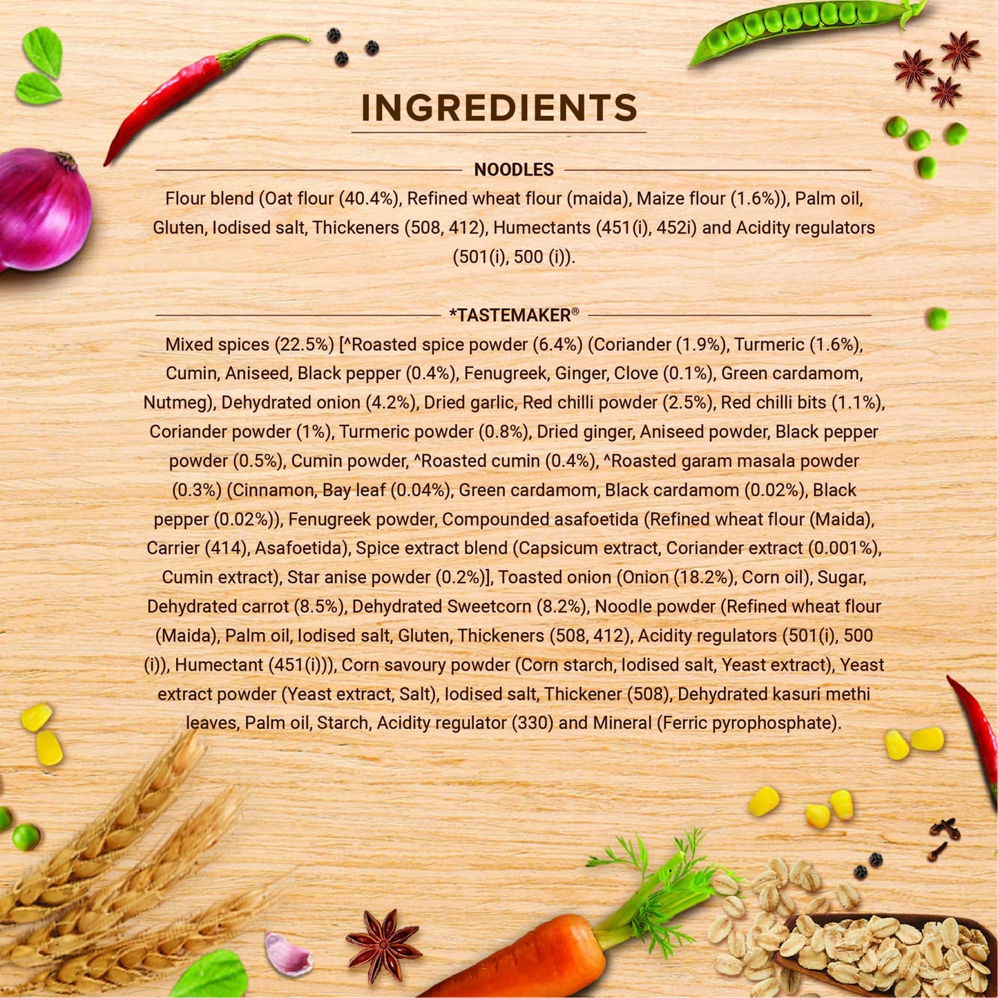 Maggi Masala instant noodles- VEg ATTA 290 gms - Vermicelli Noodles