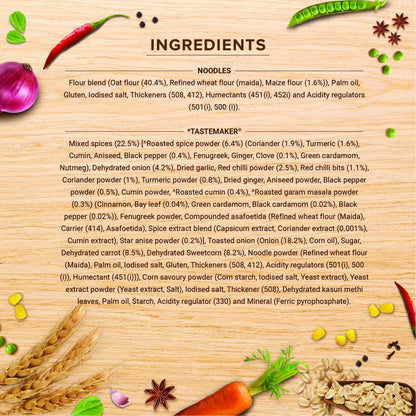 Maggi Masala instant noodles- VEg ATTA 290 gms - Vermicelli Noodles