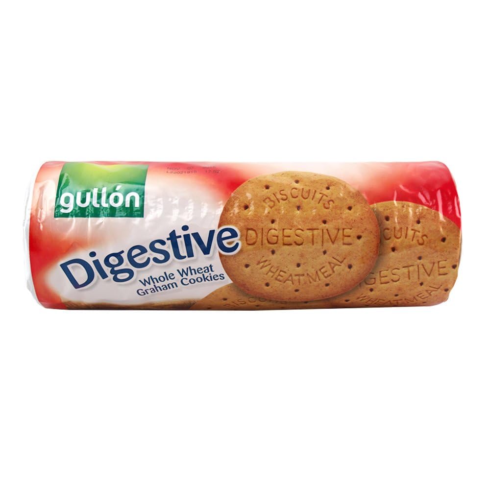 Gullon Digestive Biscuits Wheatmeal-Whole Wheat Graham Cookies (no Cholesterol) 14.1 Ounce