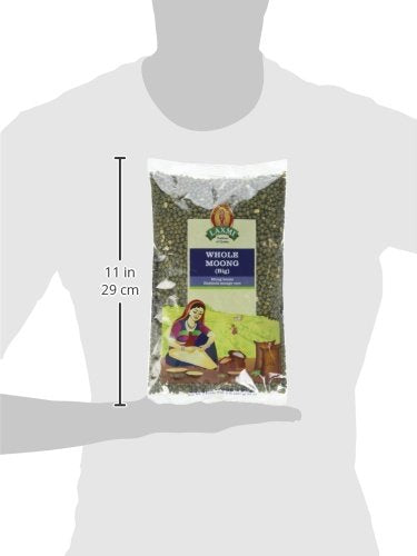 Laxmi Whole Moong 2 lbs - Food / Masala / Dal