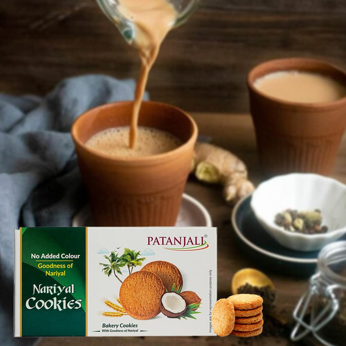 Patanjali Nariyal Cookies (Pack Of 3) - 200g