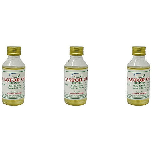 Pack Of 3 - Ashwin Castor Oil - 100 Ml