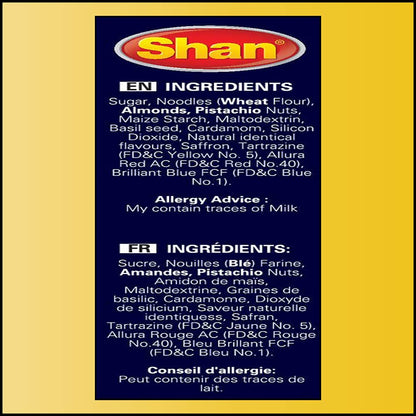 Shan Rabri Falooda Dessert Mix 3.5 oz (100g) - Powder for Ice Cream, Dry Fruit and Noodles milk Shake - Suitable for Vegetarians - Airtight Bag in a Box