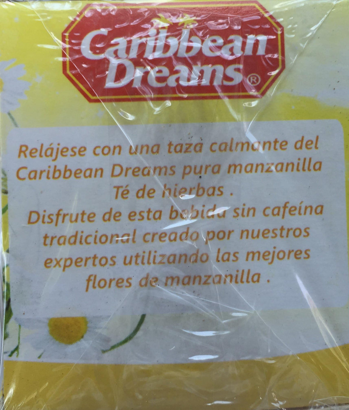 Caribbean Dreams Chamomile Herbal Tea Caffeine Free, 24 Tea Bags (3 Pack)