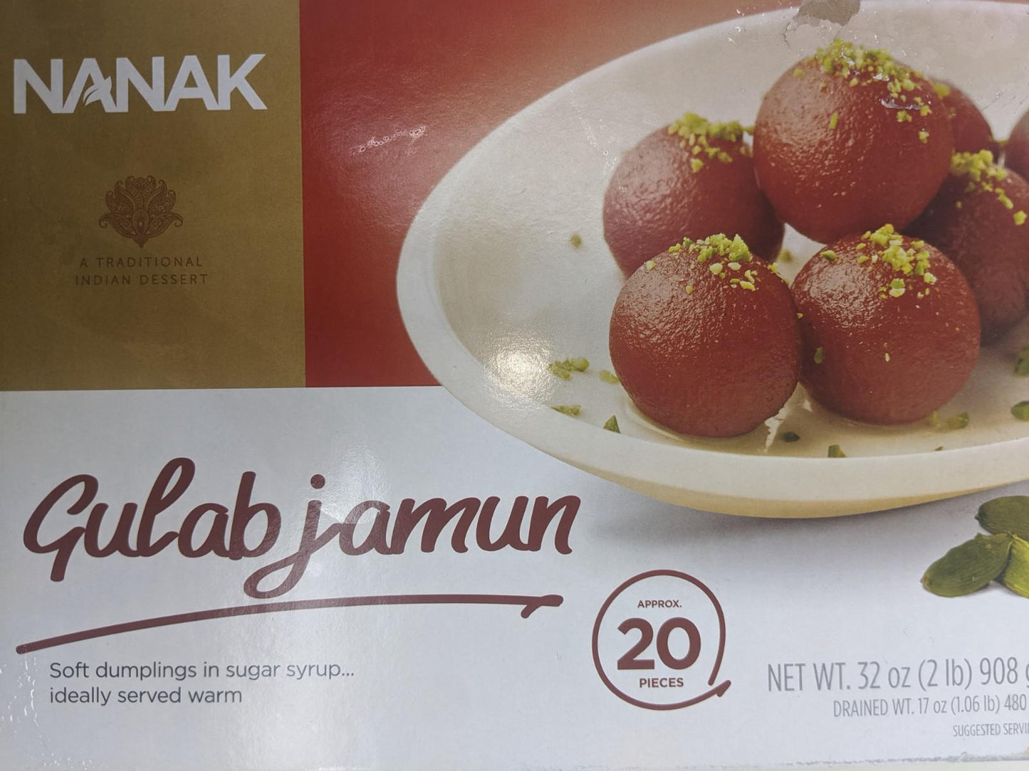 Nanak Gulabjamun (Approx 20pcs) 2lb