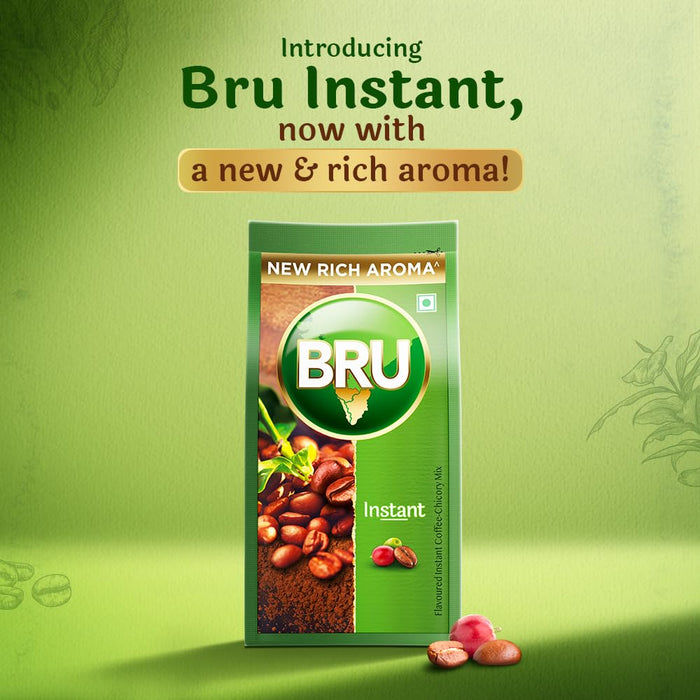 Bru Instant Coffee Refill, 200g Pack