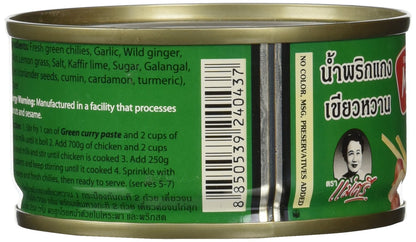 Maesri Green Curry Paste, 4-Ounce