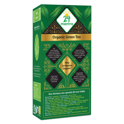 24 Mantra Organic Green Tea 100 gms