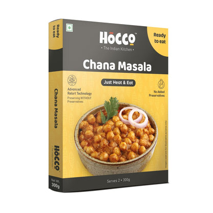 HOCCO Chana Masala Ready to Eat, 300gm (Pack of 1)