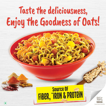 Nestle Maggi Nutri-Licious Oats Masala Noodles, 75 Grams Pack, - Vegetarian, India