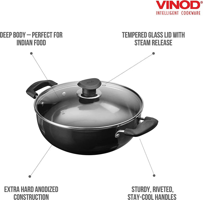 Vinod Black Pearl Deep Kadai