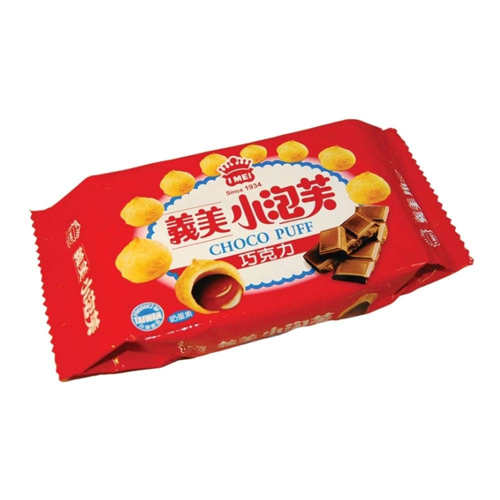 I-MEI PUFF flavor Taiwan Snack (57g) (Choco)