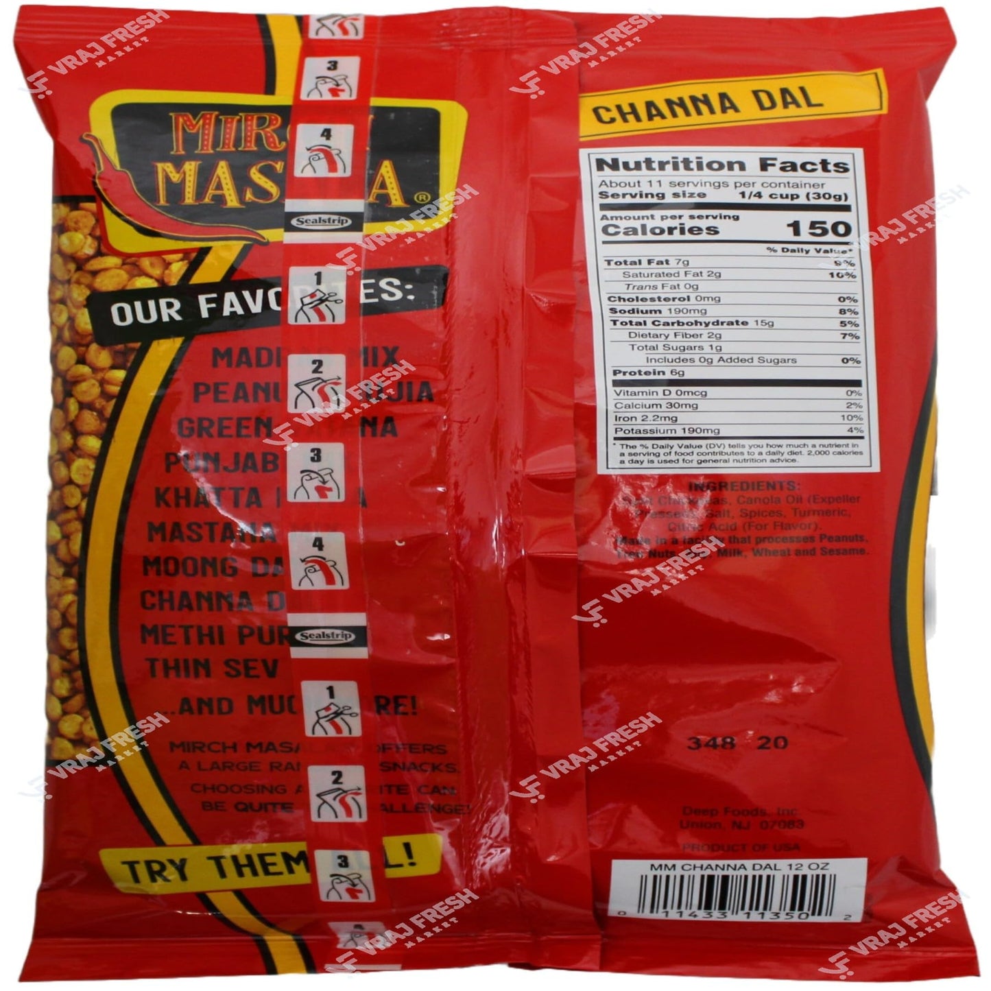 MM Channa dal 340 gms - Indian Snack