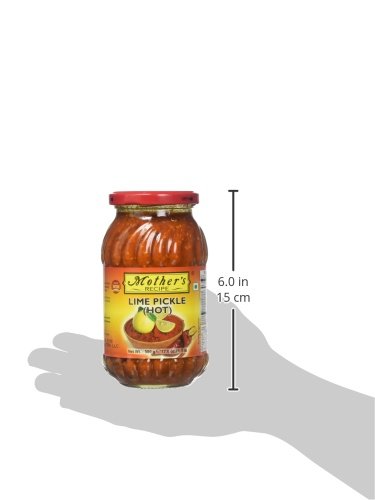 Mother's Recipe Lime Pickle HOT 500 gms - Indian Pickles