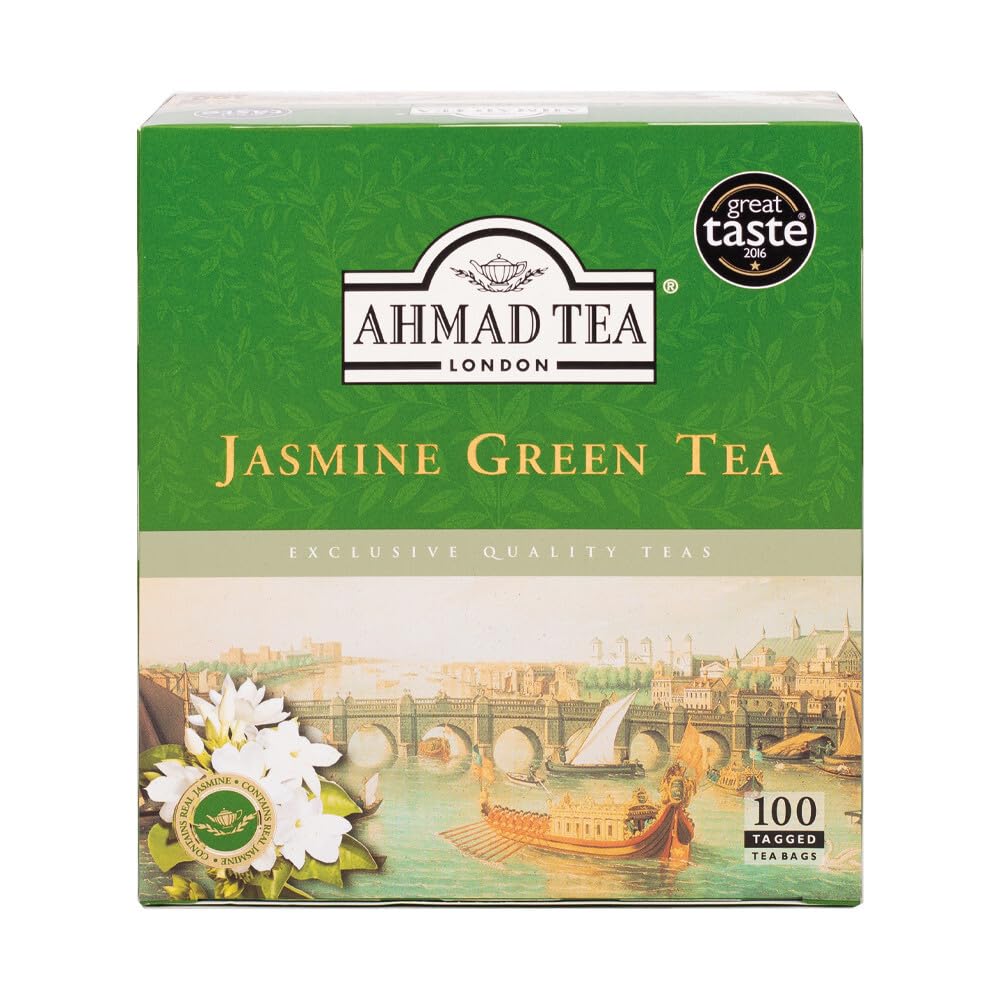 Ahmad Jasmine Green Tea 100 tea bags