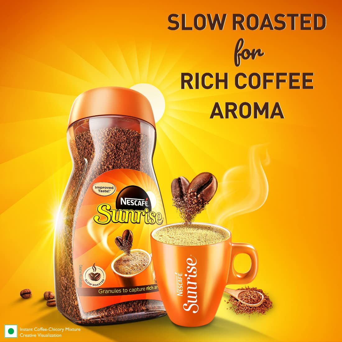 Nescafe Sunrise Coffee - 200 Gms - India - Indian Coffee