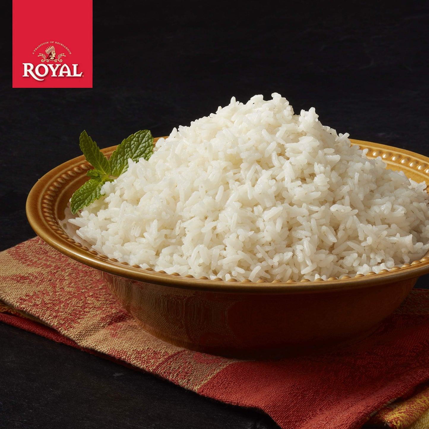 Royal Sonamasuri Medium Grain White Rice 20 lbs