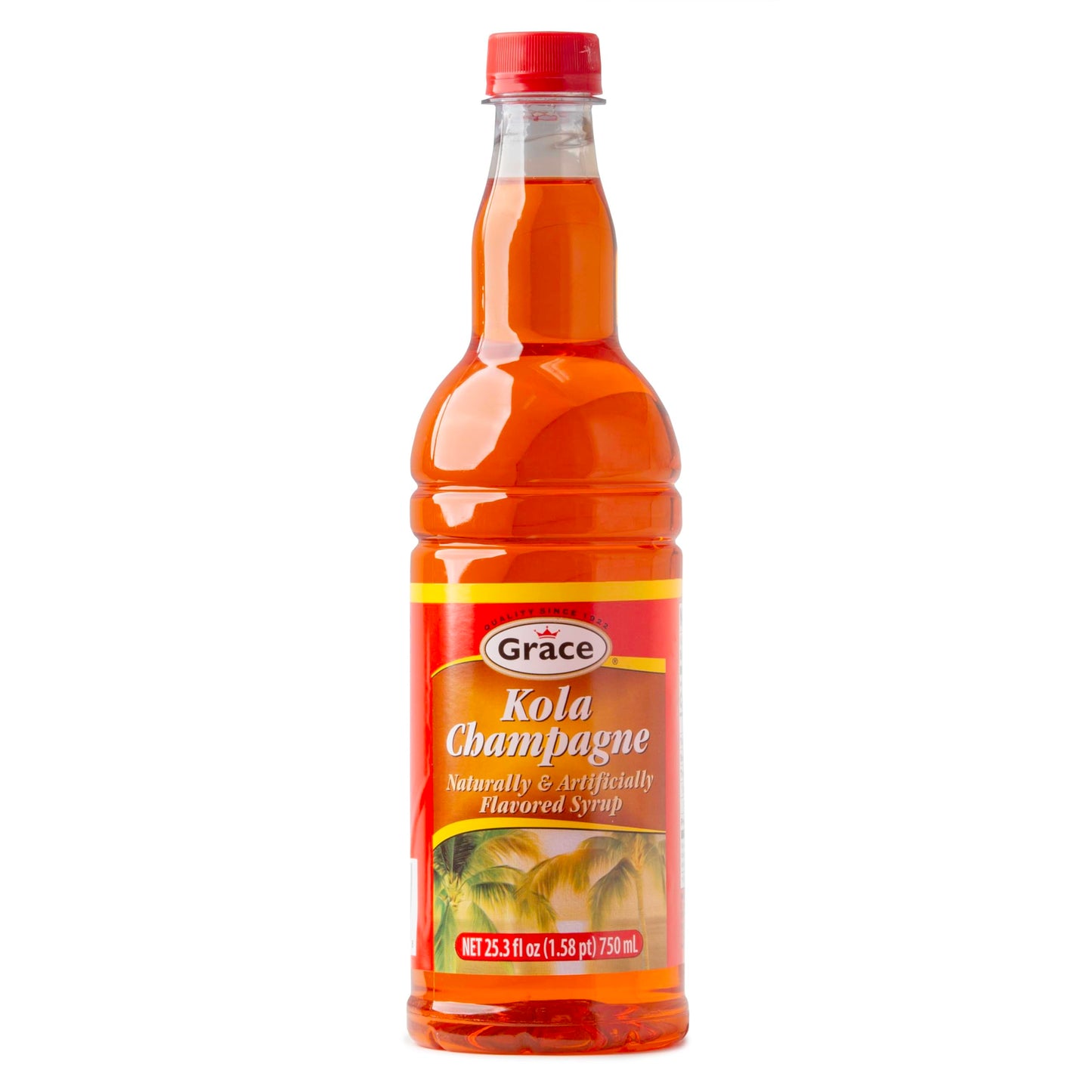 GRACE KOLA CHAMPAGNE SYRUP (FLAVORED SYRUP) 25.5 OZ