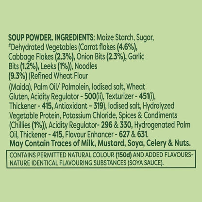 Hot & Sour Vegetable Soup 43 gns - Instant Soup