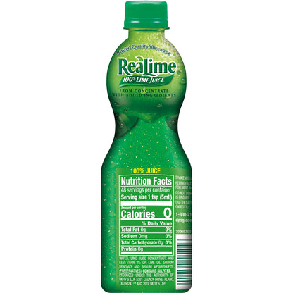 Realime Pure Lime Juice 8 oz