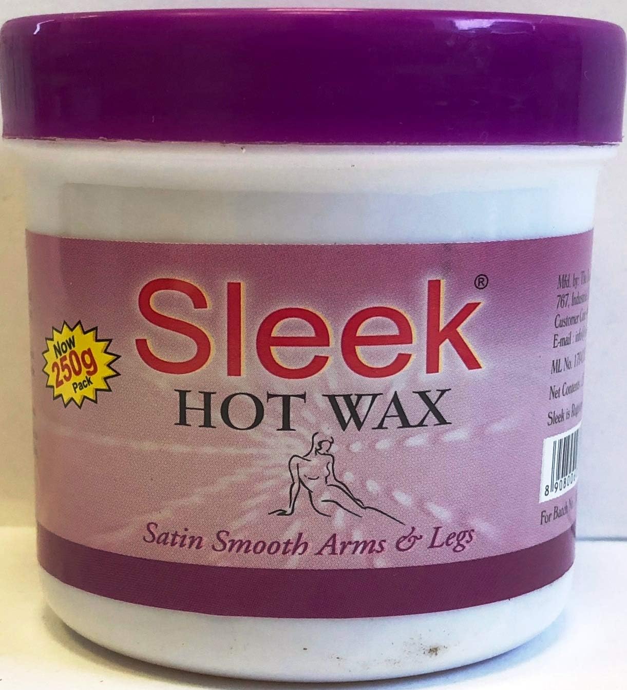 Sleek Hot Wax 252 gms