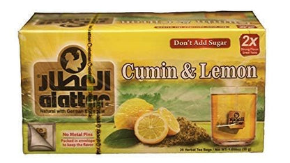 2 Boxes of Cumin & Lemon Herbal Tea Bags (20 bags/box)
